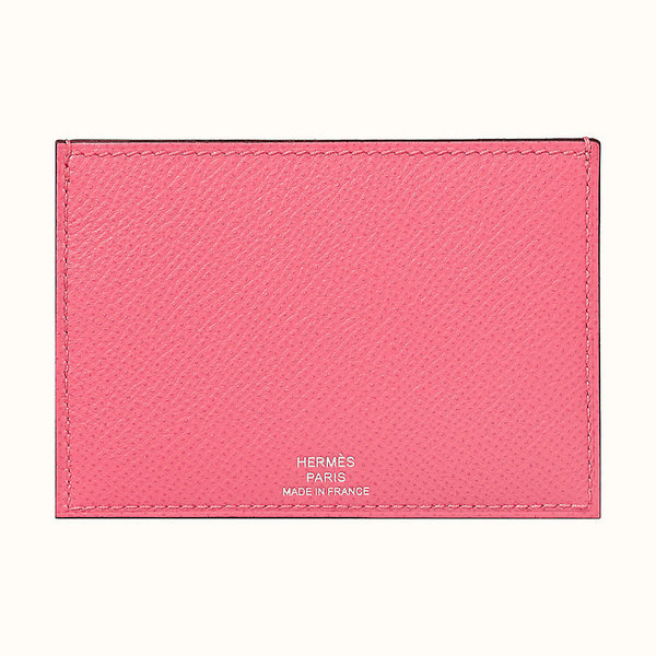 Hermes Les Petits Chevaux Card Holder Capucine/Mauve/Biscuit/Nata